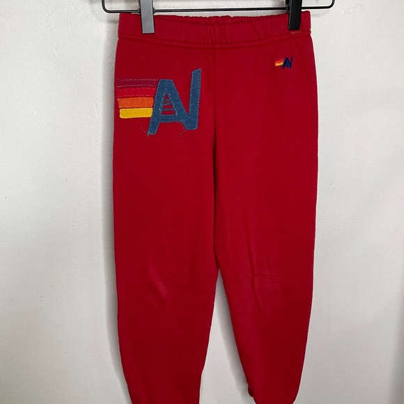 Aviator Nation N Rainbow Sweatpants - Picture 1 of 4